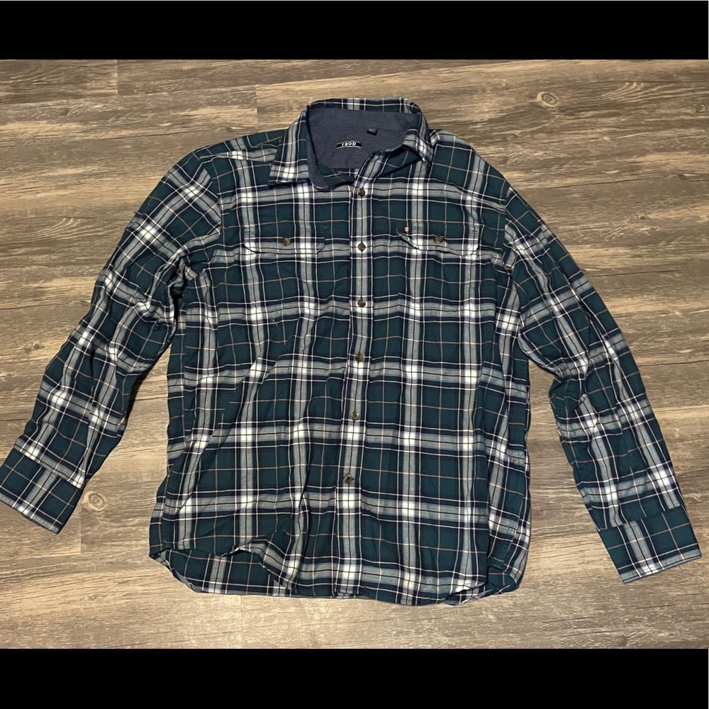 Izod Patterned Button Down